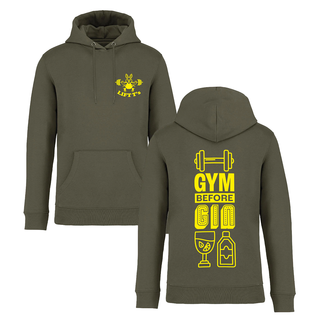 Gym Before Gin - Training hoodie