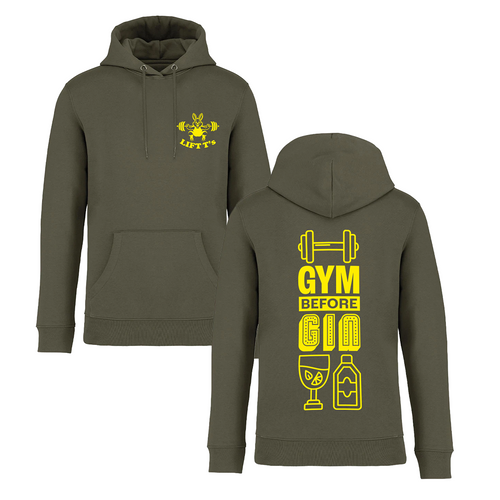 Gym Before Gin - Training hoodie
