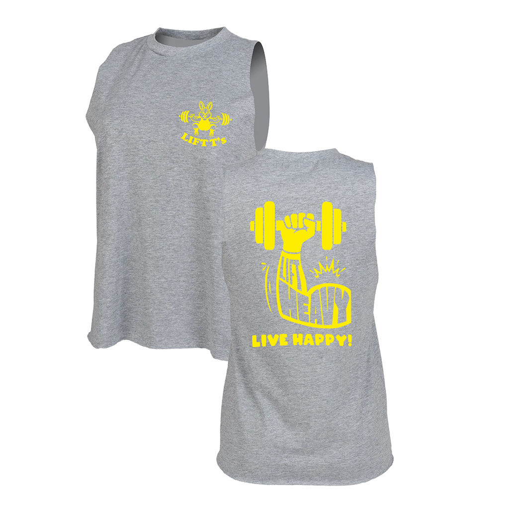 Lift Heavy Live Happy - Training Vest